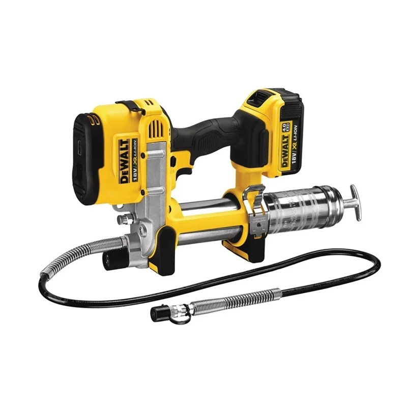 DeWALT Battery Driven Grease Gun 18V XR Li-Ion 400ml High-Flow DCGG571M1-QW