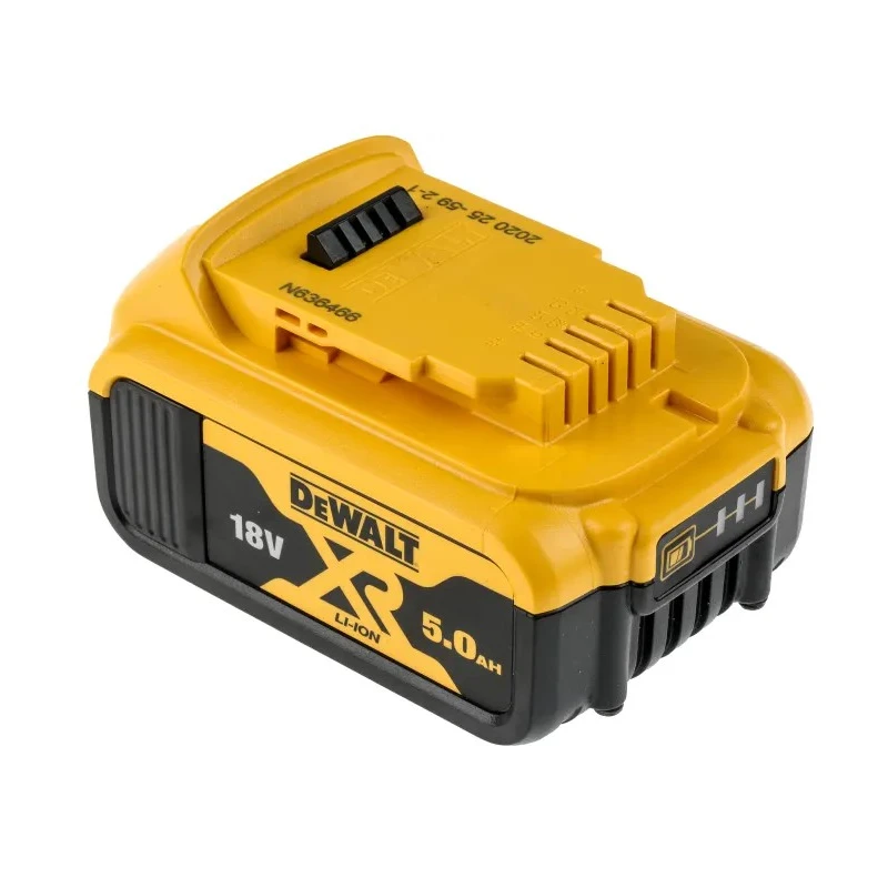 DeWALT Cordless Power Tool Kit 60V, 7.2V 5Ah Battery Capacity Brushless Hammer Drill & Angle Grinder DCK278P2-GB