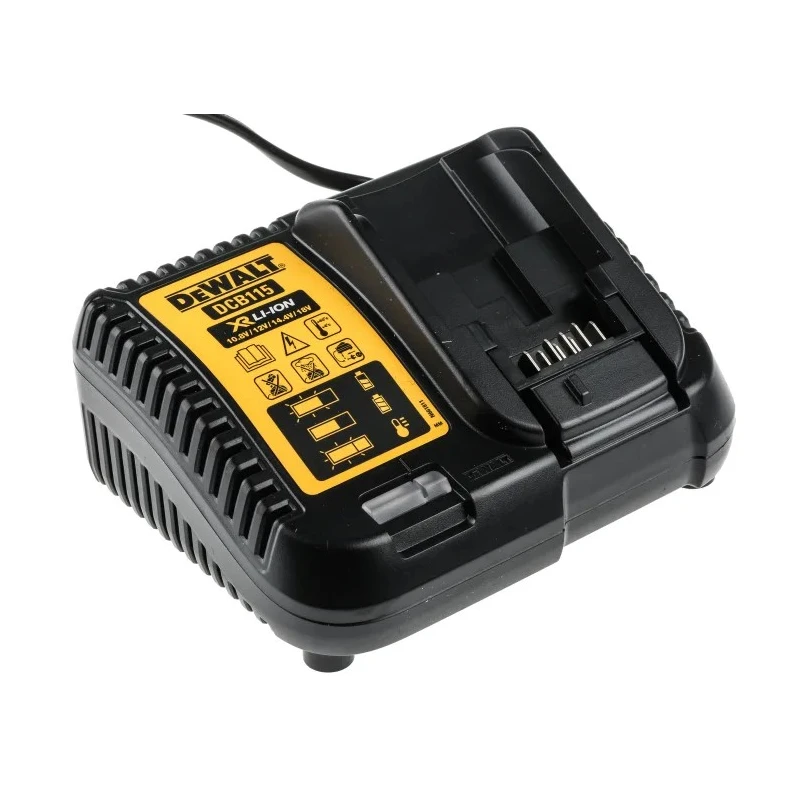 DeWALT Cordless Power Tool Kit 60V, 7.2V 5Ah Battery Capacity Brushless Hammer Drill & Angle Grinder DCK278P2-GB