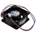 ebm-papst 620 Series Axial Fan, 24V DC, 3.6W Power, 56 m³/h Air Flow, 8200 RPM, Ball Bearing, 60 mm Size 624HH-RS0