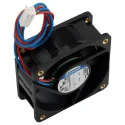 ebm-papst 600 N Series Compact 24V DC Axial Fan, 46 m³/h Air Flow, 2.6 W Power, IP20 Rating, 60 mm Frame 