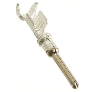 TE Connectivity AMPSEAL 16 Series Male Crimp Terminal, 18 AWG Min Socket, 14 AWG Max 776300-2