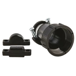 TE Connectivity Cable Clamp CPC Series 1, 2, Black Thermoplastic 1-206062-3