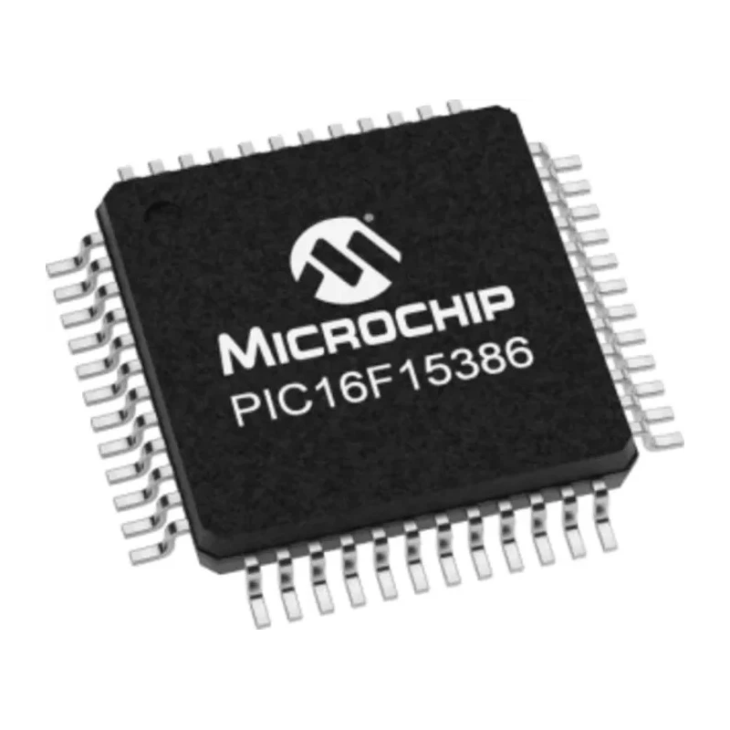 Microchip 8 bit PIC Microcontroller PIC16F15386-I/PT, 32 MHz, 28kB FLASH, 48-Pin TQFP