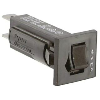 TE Connectivity Thermal Circuit Breaker 4A Current Rating 1-Pole Direct Mount W28-XQ1A-4