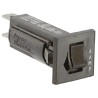 TE Connectivity Thermal Circuit Breaker 4A Current Rating 1-Pole Direct Mount W28-XQ1A-4