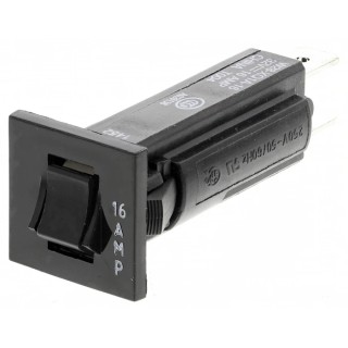 TE Connectivity Thermal Circuit Breaker 16A Current Rating 1-Pole Direct Mount W28-XQ1A-16