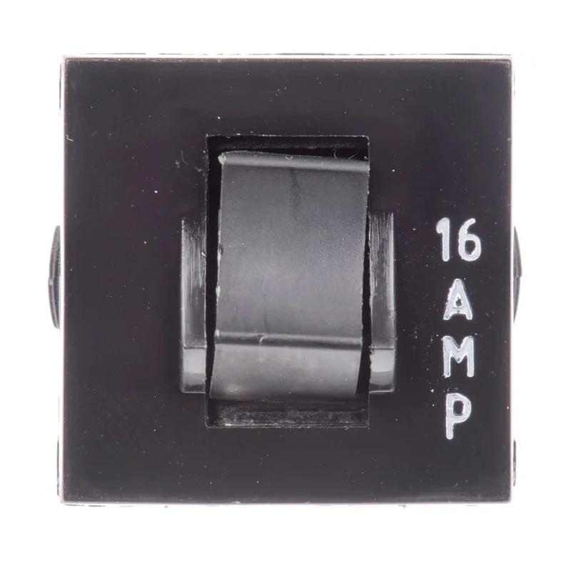 TE Connectivity Thermal Circuit Breaker 16A Current Rating 1-Pole Direct Mount W28-XQ1A-16