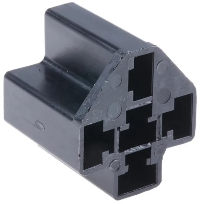TE Connectivity 5 Way 250V PCB Relay Socket for Mini ISO Relays VCF4