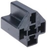 TE Connectivity 5 Way 250V PCB Relay Socket for Mini ISO Relays VCF4