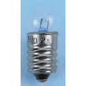 Orbitec E10 Indicator Light, Clear Lens, 2.5V, 200mA, 11mm Diameter, 23mm Length E3645