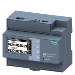 Siemens 3 Phase Digital LCD Energy Meter SENTRON PAC2200 7KM2200-2EA40-1DA1
