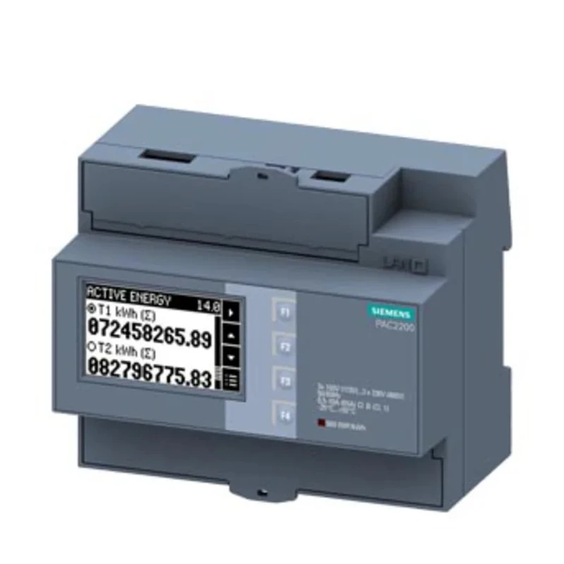 Siemens 3 Phase Digital LCD Energy Meter SENTRON PAC2200 7KM2200-2EA40-1DA1
