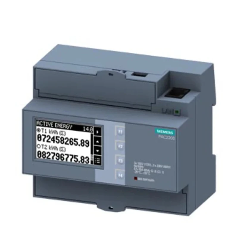 Siemens 3 Phase Digital LCD Energy Meter SENTRON PAC2200 7KM2200-2EA40-1EA1