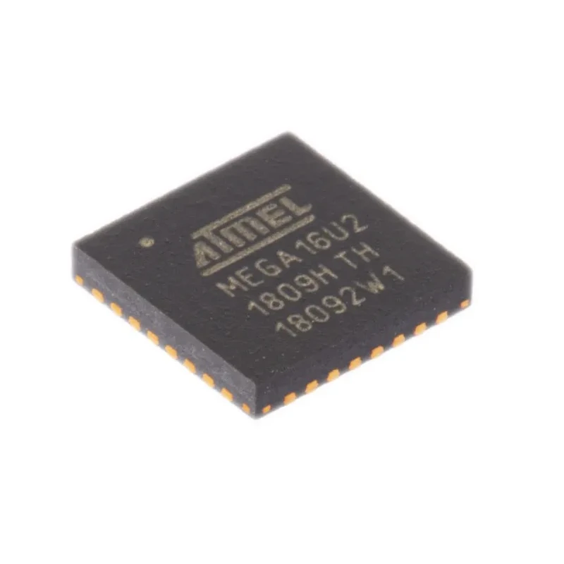 Microchip 8-bit AVR ATmega Microcontroller 16 MHz 16kB FLASH 32-Pin QFN ATMEGA16U2-MU