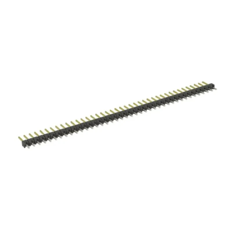 TE Connectivity AMPMODU MOD II Series Straight Through Hole Pin Header, 40 Contacts, 2.54 mm Pitch, 1 Row 9-146281-0