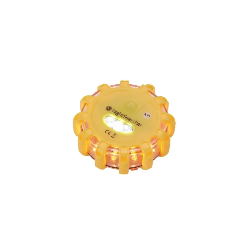 Nightsearcher Pulsar-AAA Series Yellow Light Module 3.7V Flashing, Steady Direct LED Bulb IP65 IP66 NSPULSARAAA-Y