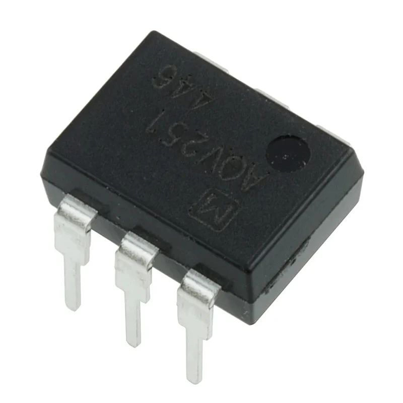 Panasonic DC Input Optocoupler Through Hole 6-Pin DIP AQV251