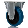 RS PRO Fixed Castor, 230 kg Load Capacity, 125 mm Elastic Wheel, Roller Bearing Hub, Polyamide Hub Material 171-8312