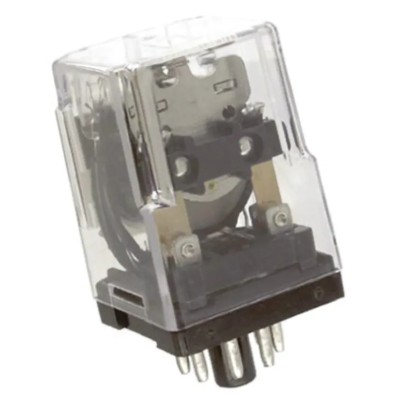 TE Connectivity Power Relay 24V DC Coil 10A Switching Current DPDT KRPA-11DN-24