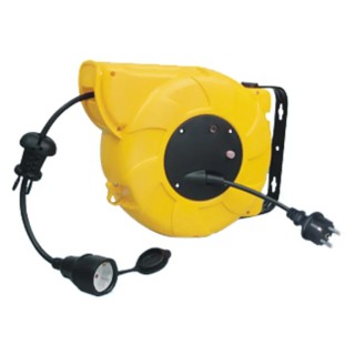 RS PRO Extension Reel 16 m Cable Length 1 Socket Type F German Schuko 230V AC IP44 171-7877