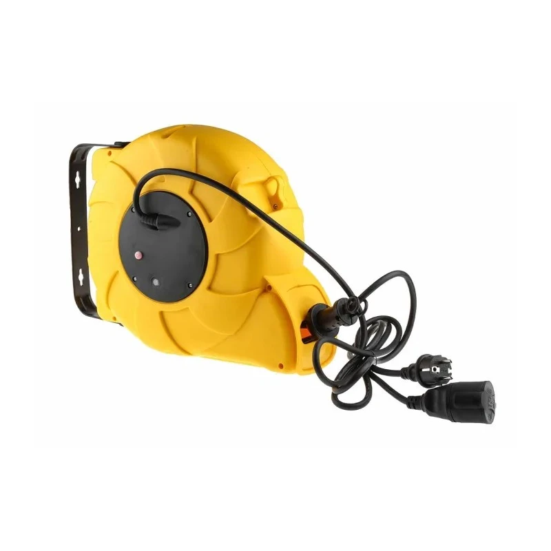 RS PRO Extension Reel 16 m Cable Length 1 Socket Type F German Schuko 230V AC IP44 171-7877