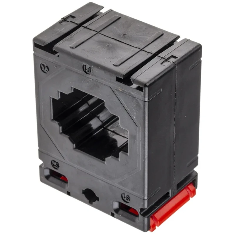 RS PRO Current Transformer with 200A Primary Current, 5A Secondary Current, 21mm Bore Diameter, Sealable Terminal 171-8787