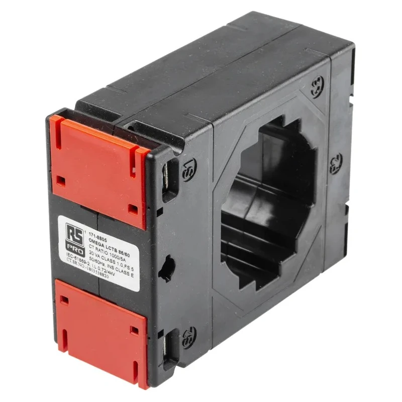RS PRO Current Transformer 1000 A 21mm Bore Surface Mount with Wire Terminal 171-8805