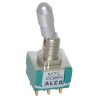 TE Connectivity Panel Mount DPDT Toggle Switch, On-On, Solder Terminal, 28 V dc, 125 V ac MTL206N