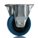 RS PRO Fixed Castor Wheel 100 mm Diameter, 180 kg Load Capacity, Elastic Material, Roller Bearing Hub 171-8309