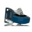 RS PRO Fixed Castor Wheel 100 mm Diameter, 180 kg Load Capacity, Elastic Material, Roller Bearing Hub 171-8309