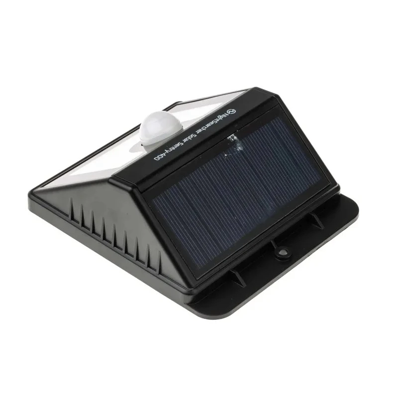 RS PRO PIR Included Floodlight, 30 LED, 3.5 W, 400 lm Luminous Flux, IP65 Outdoor Solar-Powered Security Light 171-8484