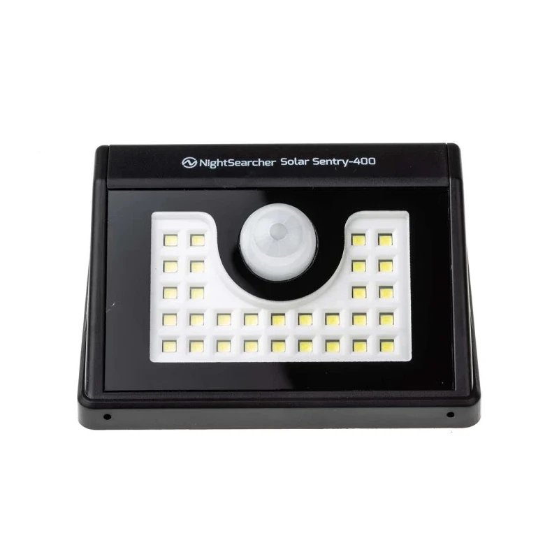 RS PRO PIR Included Floodlight, 30 LED, 3.5 W, 400 lm Luminous Flux, IP65 Outdoor Solar-Powered Security Light 171-8484