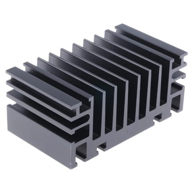 Celduc DIN Rail Relay Heatsink WF210000 with DIN Rail Mount, UL, CSA, RoHS, CE, EAC Certified WF210000