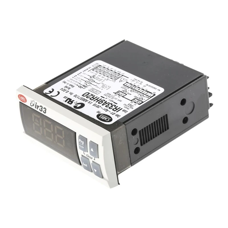 Carel Panel Mount PID Temperature Controller 2 Input 4 Output Relay 8A 230V AC On-Off IR33