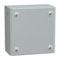Schneider Electric PanelSeT SBM Series Steel Wall Box IP66, 150 mm x 150 mm x 80 mm NSYSBM15158