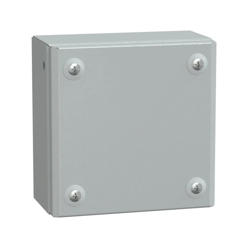 Schneider Electric PanelSeT SBM Series Steel Wall Box IP66, 150 mm x 150 mm x 80 mm NSYSBM15158
