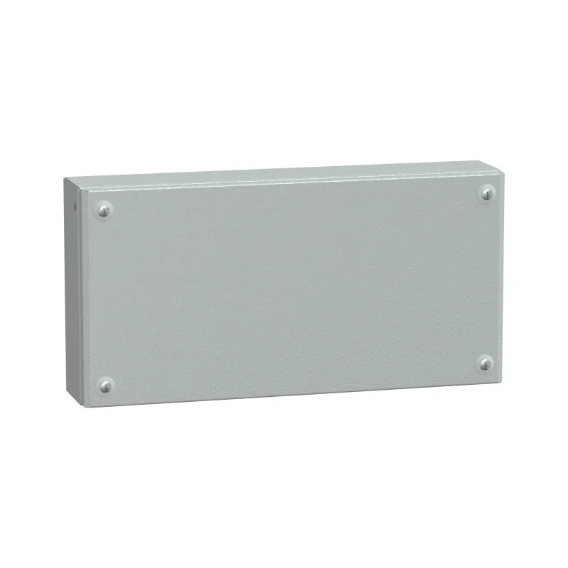 Schneider Electric PanelSeT SBM Series Steel Wall Box IP66 Dust and Water Resistant 200 mm x 400 mm x 80 mm NSYSBM20408
