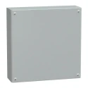 Schneider Electric PanelSeT SBM Series Steel Industrial Wall Box, IP66, 400 mm x 400 mm x 120 mm NSYSBM404012
