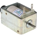 Mecalectro Heavy Duty Single-Acting Linear Solenoid 24V 42mm Length 30mm Width 24mm Depth 10W Continuous Power 856AA62
