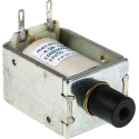 Mecalectro Heavy Duty Single-Acting Linear Solenoid 24V 42mm Length 30mm Width 24mm Depth 10W Continuous Power 856AA62