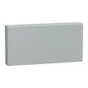 Schneider Electric PanelSeT SBM Series Steel Wall Box IP66 Grey 400 mm x 800 mm x 120 mm NSYSBM408012