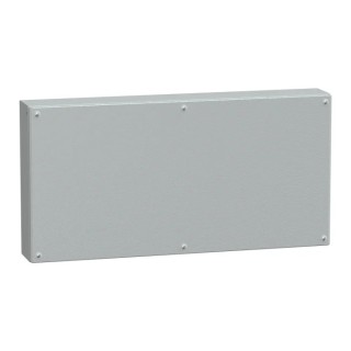 Schneider Electric PanelSeT SBM Series Steel Wall Box IP66 Grey 400 mm x 800 mm x 120 mm NSYSBM408012