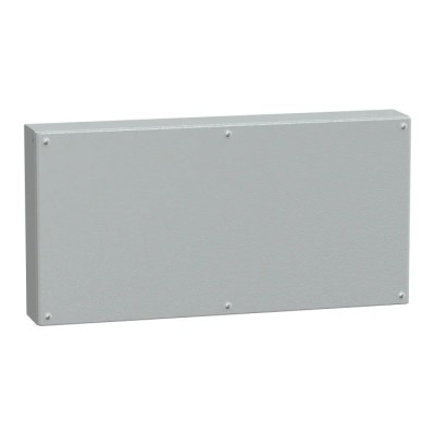 Schneider Electric PanelSeT SBM Series Steel Wall Box IP66 Grey 400 mm x 800 mm x 120 mm NSYSBM408012