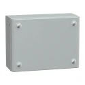 Schneider Electric PanelSeT SBM Series Steel Wall Box IP66 Grey 150 mm x 200 mm x 80 mm NSYSBM15208