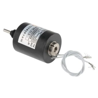Mecalectro Push Pull Linear Solenoid 24V 12W 80mm Length 47mm Width 16mm Depth 8.13AB83 813AB83
