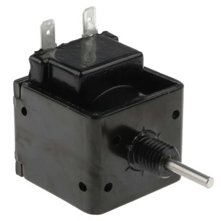Mecalectro Heavy Duty Single-Acting Push Pull Linear Solenoid 24V DC 16W 15mm Stroke Z815AB83