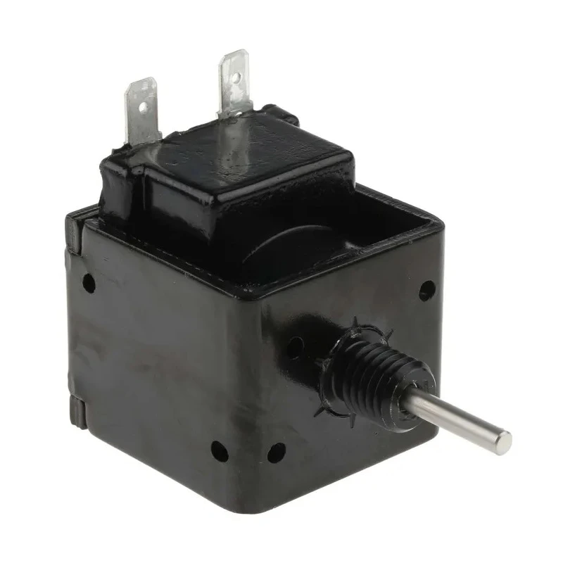 Mecalectro Heavy Duty Single-Acting Push Pull Linear Solenoid 24V DC 16W 15mm Stroke Z815AB83