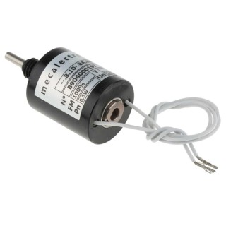 Mecalectro Linear Solenoid 24V dc Push Pull Actuation 63mm Length 810BA83