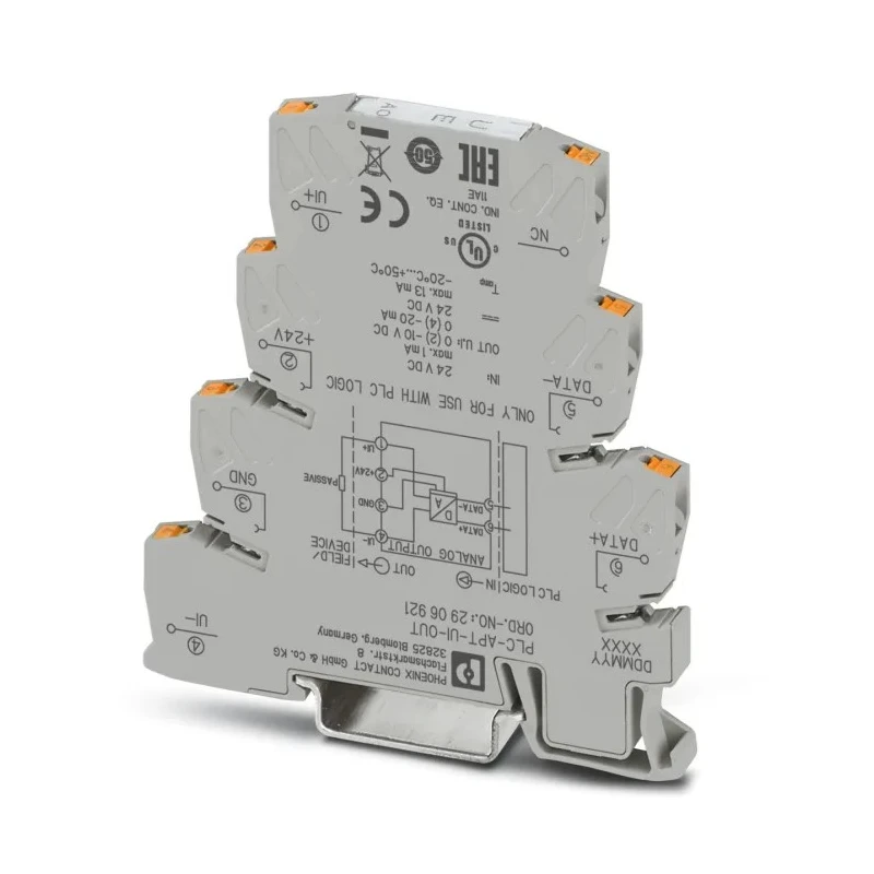 Phoenix Contact Expansion Module Current/Voltage for use with Logic Module 2906921